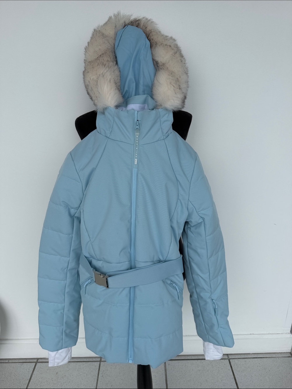 NWT ASOS 4505 Pale Blue Ski & Snow Jacket